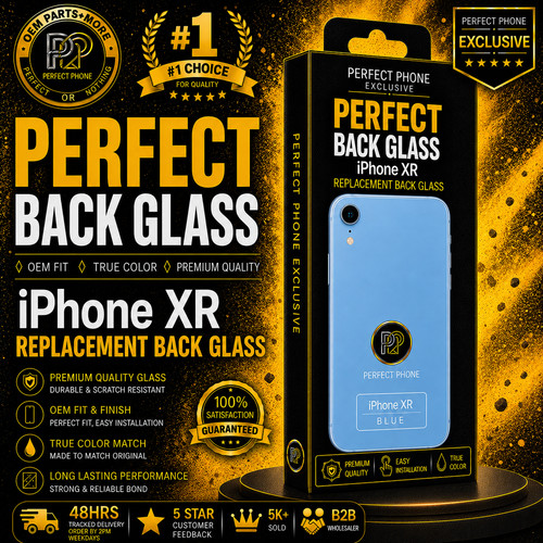 Per iphone vetro posteriore - per, xr