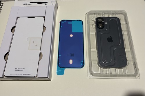 Vetro posteriore nero iphone - vetro,