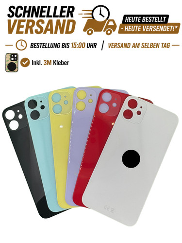 Back cover vetro iphone - vetro, 11